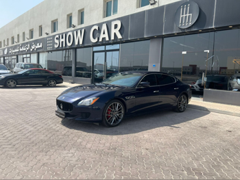 مزاراتي  كواتروبورتي  2016  اوتوماتيك  104,000 كم  8 سلندر  دفع خلفي  سيدان  ازرق