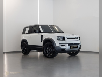 لاند روفر  ديفيندر  90 اس اي  2022  اوتوماتيك  53,950 كم  6 سلندر  دفع رباعي  اس يو في  أبيض  تحت الضمان