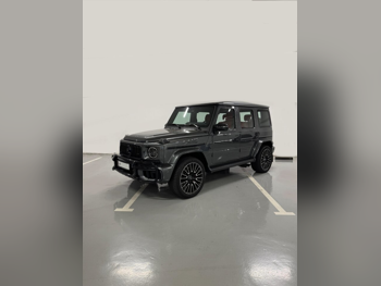 Mercedes-Benz  G-Class  63 AMG  2025  Automatic  14,000 Km  8 Cylinder  Four Wheel Drive (4WD)  SUV  Gray  With Warranty