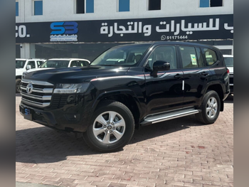 تويوتا  لاند كروزر  جي اكس ار  2024  اوتوماتيك  0 كم  6 سلندر  دفع رباعي  اس يو في  أسود  تحت الضمان