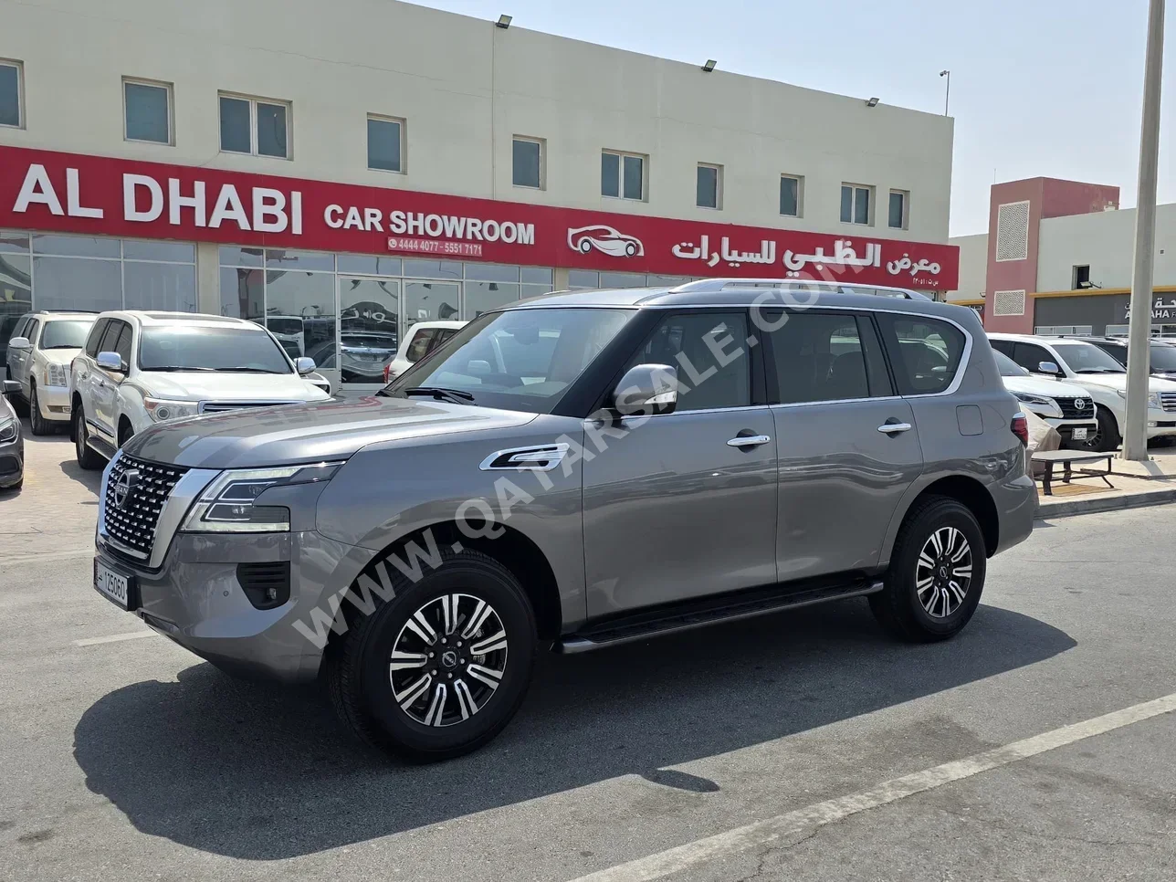 نيسان  باترول  اس اي  2024  اوتوماتيك  14,000 كم  8 سلندر  دفع رباعي  اس يو في  رمادي  تحت الضمان