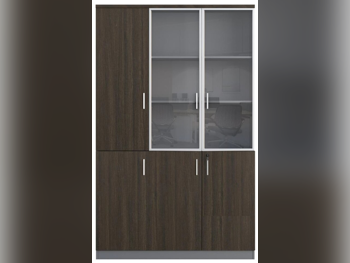 مكتبات و وحدات رفوف وحدة رفوف مع أبواب  - بنى