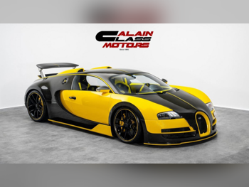 Bugatti  Veyron  2008  Automatic  18,641 Km  16 Cylinder  All Wheel Drive (AWD)  Coupe / Sport  Yellow