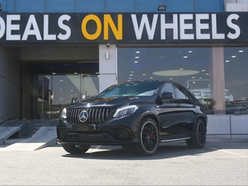 Mercedes-Benz  GLE  63S AMG COUPE  2017  Automatic  130,000 Km  8 Cylinder  Four Wheel Drive (4WD)  SUV  Black