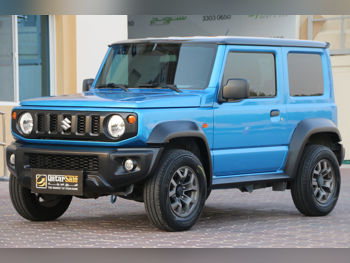 سوزوكي  جمني  2022  اوتوماتيك  50,000 كم  4 سلندر  دفع رباعي  اس يو في  ازرق