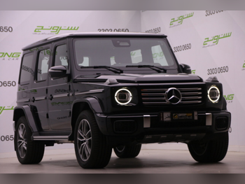 Mercedes-Benz  G-Class  500  2025  Automatic  0 Km  6 Cylinder  Four Wheel Drive (4WD)  SUV  Black  With Warranty