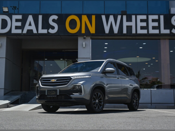 Chevrolet  Captiva  2023  Automatic  34,000 Km  4 Cylinder  Front Wheel Drive (FWD)  SUV  Gray  With Warranty