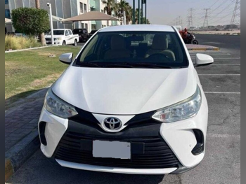 Toyota  Yaris  2021  Automatic  172,000 Km  4 Cylinder  Front Wheel Drive (FWD)  Sedan  White
