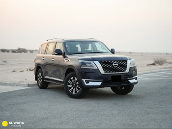 Nissan  Patrol  Titanium  2024  Automatic  16,000 Km  6 Cylinder  Four Wheel Drive (4WD)  SUV  Blue  With Warranty