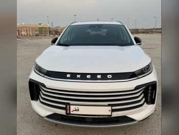 Exeed  TXL  Flagship  2023  Automatic  19,300 Km  4 Cylinder  All Wheel Drive (AWD)  SUV  White  With Warranty