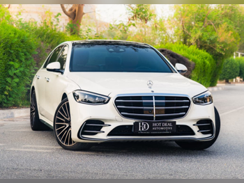 Mercedes-Benz  S-Class  450  2022  Automatic  70,500 Km  6 Cylinder  Rear Wheel Drive (RWD)  Sedan  White
