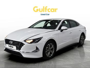 Hyundai  Sonata  2023  Automatic  46,276 Km  4 Cylinder  Front Wheel Drive (FWD)  Sedan  White  With Warranty