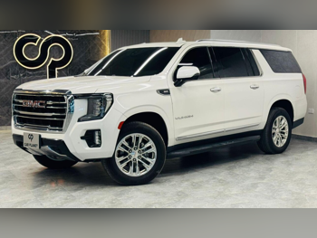 GMC  Yukon  SLT  2021  Automatic  250,000 Km  8 Cylinder  Four Wheel Drive (4WD)  SUV  White