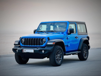 جييب  رانجلار  سبورت  2024  اوتوماتيك  0 كم  4 سلندر  دفع رباعي  اس يو في  ازرق  تحت الضمان