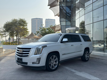 Cadillac  Escalade  2016  Automatic  205,000 Km  8 Cylinder  Four Wheel Drive (4WD)  SUV  White