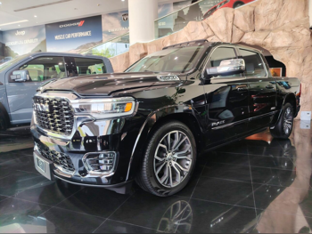 دودج  رام  تنكستين  2025  اوتوماتيك  9,696 كم  6 سلندر  دفع رباعي  بيكب  أسود  تحت الضمان