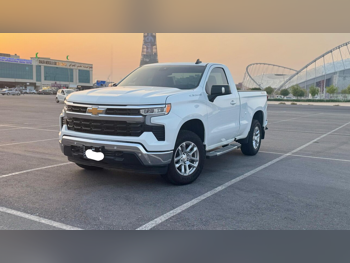 شفروليه  سلفرادو  ال تي  2024  اوتوماتيك  1,800 كم  8 سلندر  دفع رباعي  بيكب  أبيض  تحت الضمان