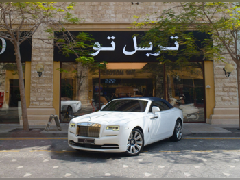 رولز - رويس  داون  2016  اوتوماتيك  65,550 كم  12 سلندر  دفع كلي مستمر  كشف  أبيض