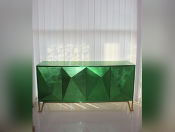 Tables & Sideboards Console Table  - Solid Wood  - Green