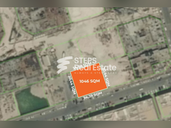 اراضي للبيع في الريان  - الوعب  -المساحة 1,046 متر مربع