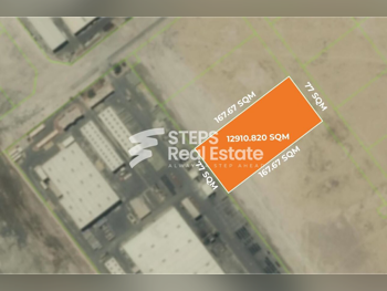 اراضي للبيع في الوكرة  - مسيعيد  -المساحة 12,911 متر مربع