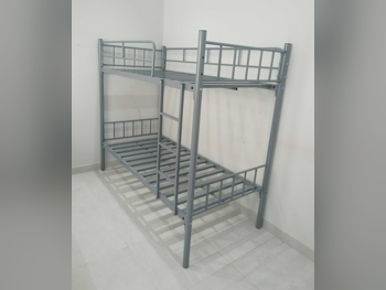Beds - Double bunk  - Gray  - Mattress Included