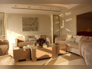 Sofas, Couches & Chairs Sofa Set  - Fabric  - Beige  - With Table  and Side Tables