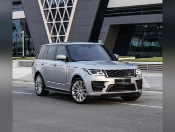 لاند روفر  رنج روفر  فوج اتش اس اي  2019  اوتوماتيك  25,000 كم  8 سلندر  دفع رباعي  اس يو في  فضي  تحت الضمان