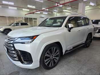 لكزس  ال اكس  700 اتش  2025  اوتوماتيك  0 كم  6 سلندر  دفع رباعي  اس يو في  أبيض  تحت الضمان