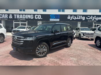 تويوتا  لاند كروزر  جي اكس ار توين توربو  2024  اوتوماتيك  0 كم  6 سلندر  دفع رباعي  اس يو في  أسود  تحت الضمان