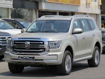 جي دبليو ام  تانك  500  2025  اوتوماتيك  0 كم  6 سلندر  دفع رباعي  اس يو في  ذهبي  تحت الضمان