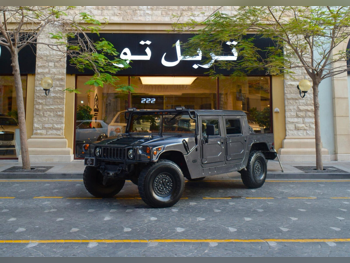 همر  اتش 1  1994  اوتوماتيك  74,900 كم  8 سلندر  دفع رباعي  بيكب  رمادي