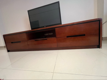 Tables & Sideboards TV & Media Units  - Pan Emirates  - Solid Wood  - Brown
