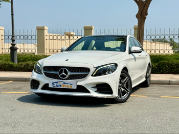 Mercedes-Benz  C-Class  200  2020  Automatic  77,000 Km  4 Cylinder  Rear Wheel Drive (RWD)  Sedan  White