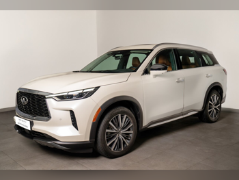 Infiniti  QX  60  2023  Automatic  14,135 Km  6 Cylinder  All Wheel Drive (AWD)  SUV  White  With Warranty