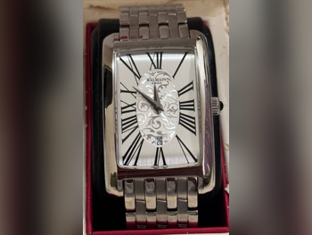 ساعات - ساعات الكوارتز  - فضة  - ساعات للجنسين