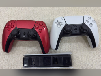 ملحقات اجهزة العاب الفيديو جهاز تحكم  - سوني  - بلاي ستيشن 5  - أبيض