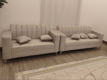 Sofas, Couches & Chairs Lifestyle  Sofa Set  - Fabric  - Beige