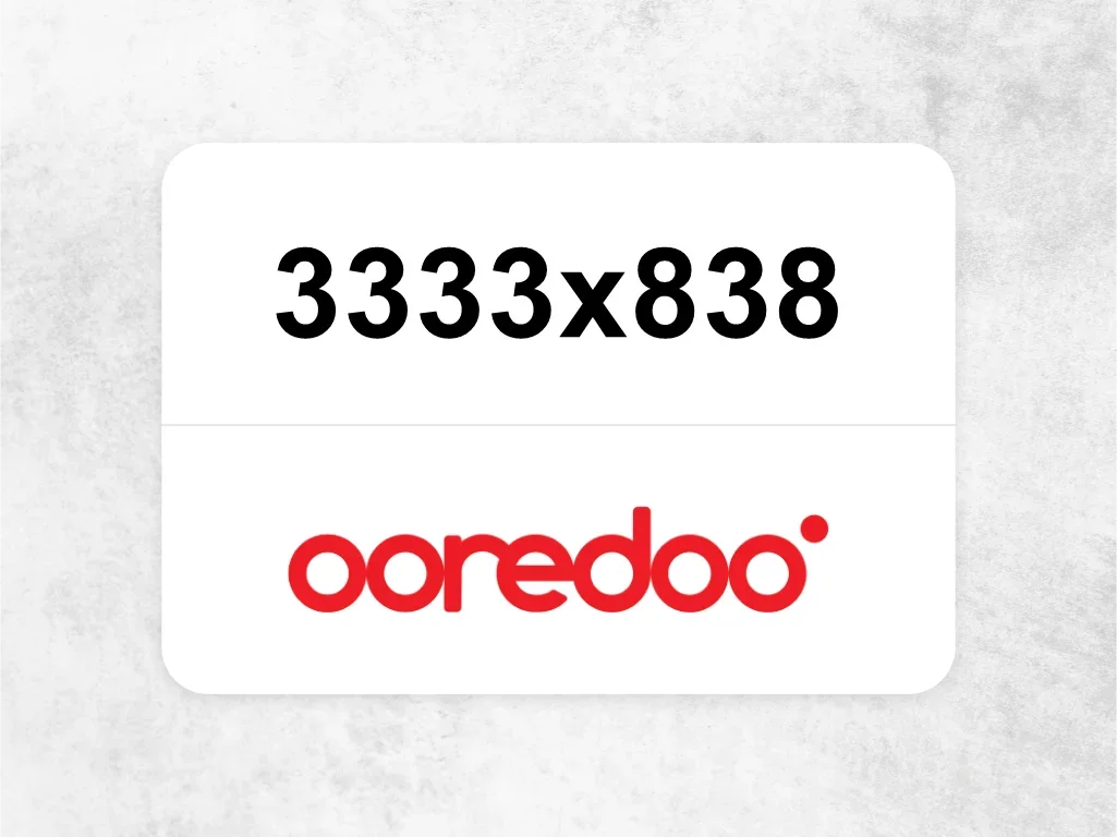 جوال اوريدو  3333x838