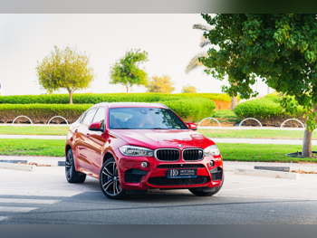 BMW  X-Series  X6 M  2015  Automatic  120,000 Km  8 Cylinder  Four Wheel Drive (4WD)  SUV  Red  With Warranty
