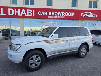 تويوتا  لاند كروزر  جي اكس ار  2001  اوتوماتيك  403,000 كم  6 سلندر  دفع رباعي  اس يو في  أبيض