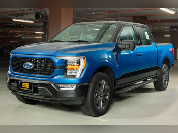 فورد  أف  150 اكس ال تي  2023  اوتوماتيك  0 كم  6 سلندر  دفع رباعي  بيكب  ازرق  تحت الضمان