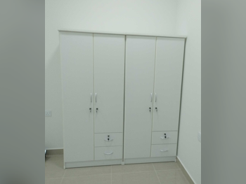 خزائن ودواليب الملابس والزينة - دوحة فيرنيتشر  - خزائن  - أبيض