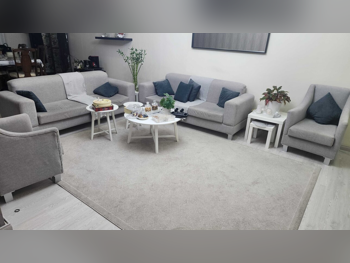 Sofas, Couches & Chairs Sofa Set  - Fabric  - Gray