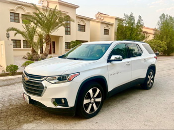 شفروليه  ترافيرس  ال تي  2019  اوتوماتيك  65,000 كم  6 سلندر  دفع كلي مستمر  اس يو في  أبيض