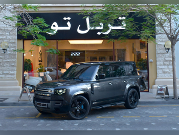 لاند روفر  ديفيندر  110  2022  اوتوماتيك  50,160 كم  8 سلندر  دفع رباعي  اس يو في  رمادي كاربيثيان  تحت الضمان