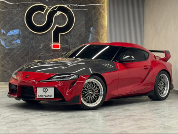 Toyota  Supra  GR  2022  Automatic  49,000 Km  6 Cylinder  Rear Wheel Drive (RWD)  Coupe / Sport  Red  With Warranty