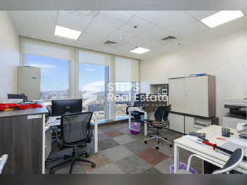 Commercial Offices - Fully Furnished  - Doha  - Al Sadd