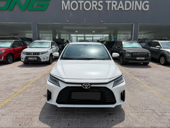 Toyota  Yaris  2023  Automatic  69,000 Km  4 Cylinder  Front Wheel Drive (FWD)  Sedan  White  With Warranty