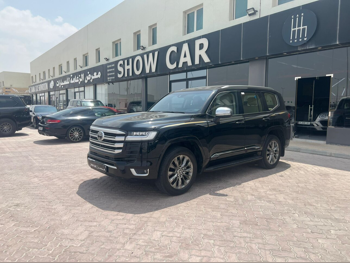 Toyota  Land Cruiser  VXR Twin Turbo  2023  Automatic  95,000 Km  6 Cylinder  Four Wheel Drive (4WD)  SUV  Black  With Warranty